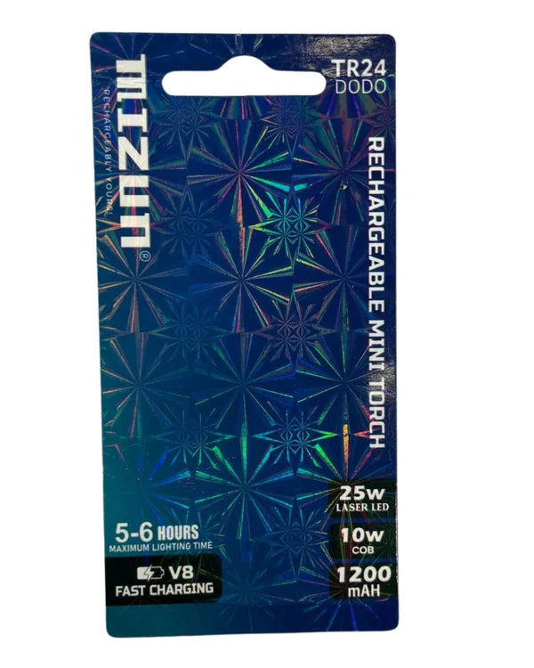 Rechargeable LED Flashlight with COB Side Light – Portable Emergency Torch for Home & Outdoor Use