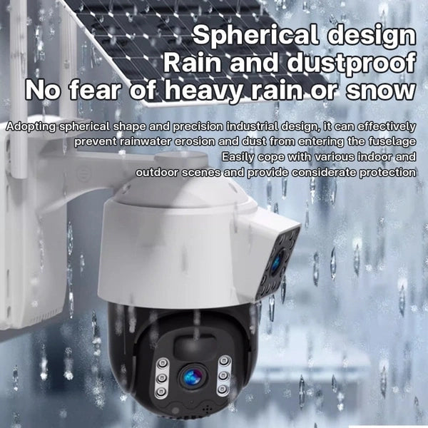 4G Pro 8MP Solar CCTV Camera WIFI Wireless Outdoor Waterproof 4G SIM Card IP Cam