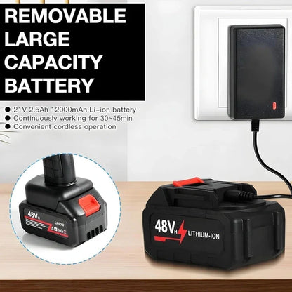 Cordless High-Pressure Car Washer Gun with Double Battery | Portable Power Jet Washer for Car, Bike, Garden & Home Cleaning