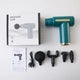 Portable Percussive Massage Gun with Multiple Attachments – Rechargeable Deep Tissue Muscle Massager for Pain Relief & Recovery