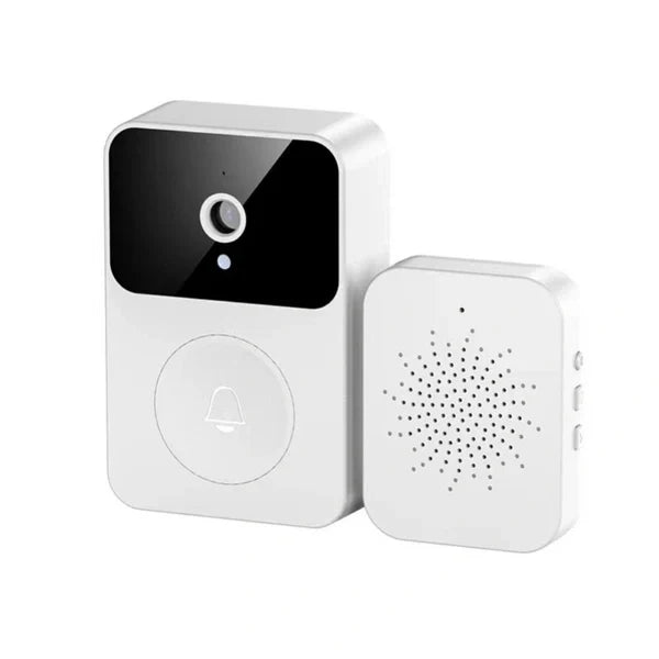 Smart WiFi Video Doorbell with Indoor Chime | HD Camera, Two-Way Audio, Motion Detection, Night Vision, App-Controlled Home Security