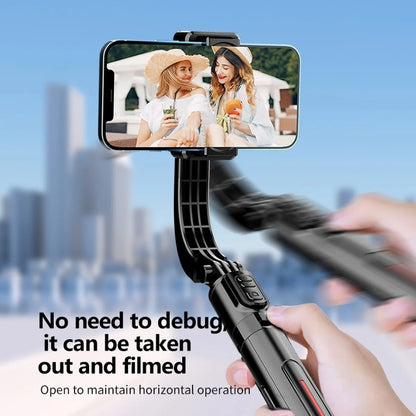 3-Axis Foldable Smartphone Gimbal Stabilizer with One-Touch Shooting & Horizontal Lock – Portable Handheld Gimbal for Vlogging, Travel & Live Recording