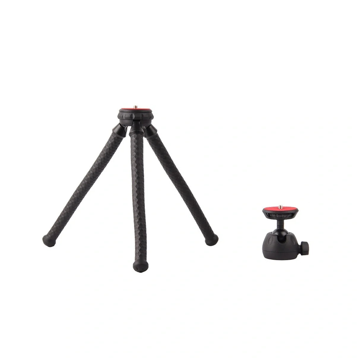 Mini Flexible Tripod Stand with Ball Head – Portable Tabletop Camera & Smartphone Tripod for Vlogging, Photography & Live Streaming