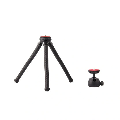 Mini Flexible Tripod Stand with Ball Head – Portable Tabletop Camera & Smartphone Tripod for Vlogging, Photography & Live Streaming