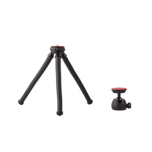 Mini Flexible Tripod Stand with Ball Head – Portable Tabletop Camera & Smartphone Tripod for Vlogging, Photography & Live Streaming
