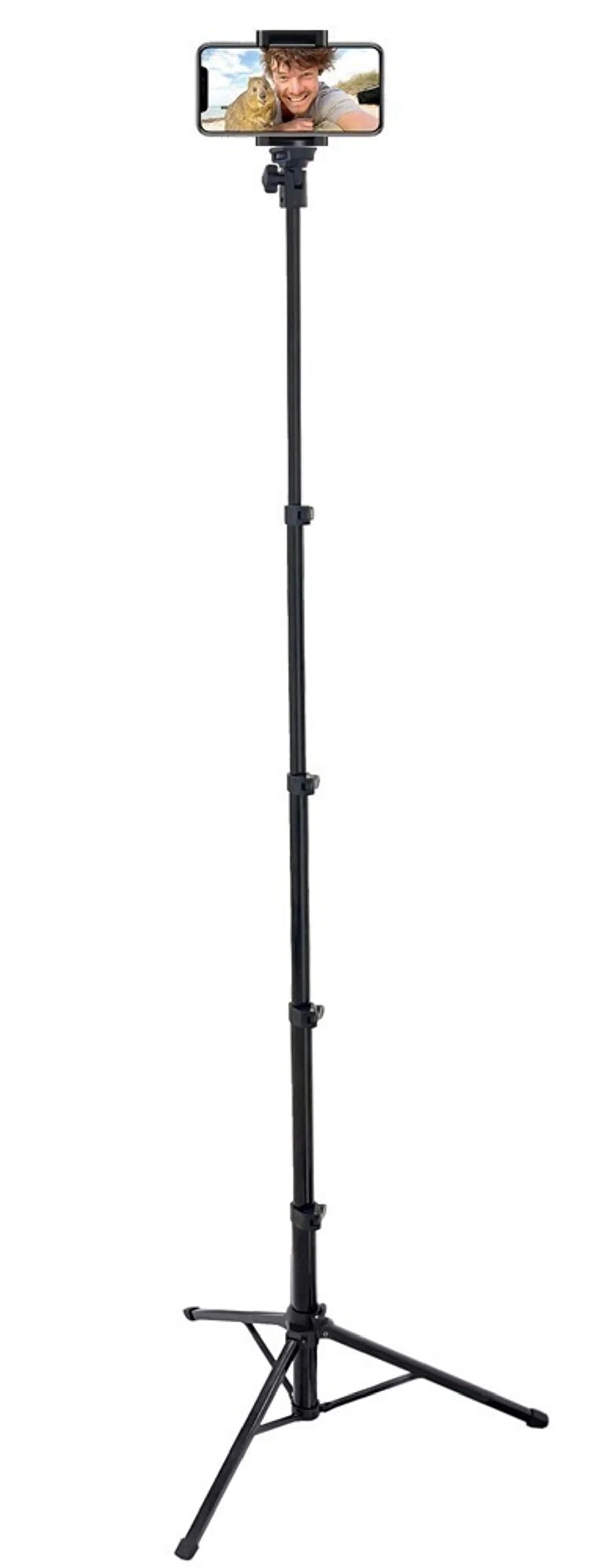 Adjustable Portable Camera Monopod with Foldable Support Legs – Lightweight Video & Photography Stand for DSLR, Action Camera & Smartphone