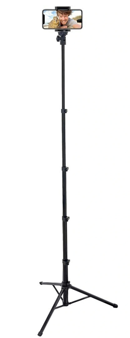 Adjustable Portable Camera Monopod with Foldable Support Legs – Lightweight Video & Photography Stand for DSLR, Action Camera & Smartphone