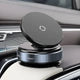 Magnetic Rotating Phone Holder Stand | 360° Adjustable Metal Mobile Mount with Strong Grip for Desk & Car Use