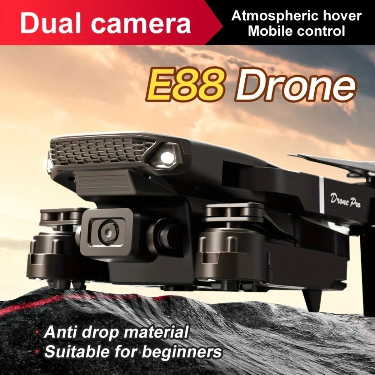 E88 Pro Drone with Dual Camera,WiFi Control