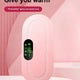 Electric Heated Waist & Abdominal Massager Belt with Adjustable Vibration Modes – Rechargeable Pain Relief & Relaxation Belt
