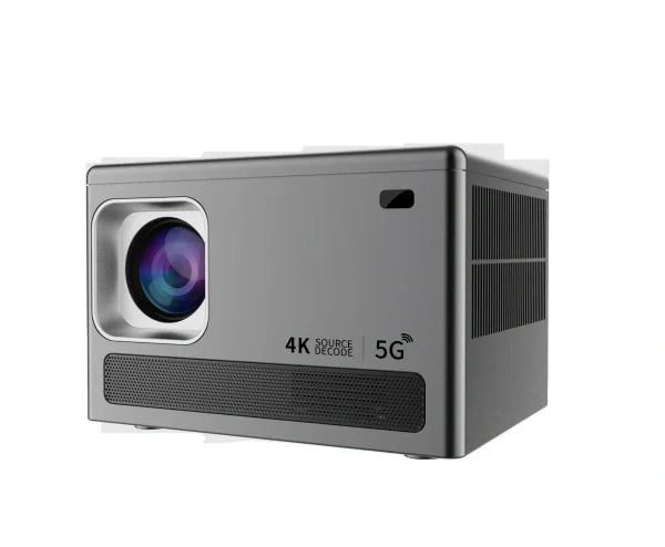 4K Smart Projector with 5G WiFi – Ultra HD Home Theater Projector, High Brightness, Built-in Speaker & Streaming Support