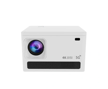 4K Smart Projector with 5G WiFi – Ultra HD Home Theater Projector, High Brightness, Built-in Speaker & Streaming Support