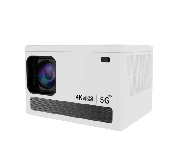 4K Smart Projector with 5G WiFi – Ultra HD Home Theater Projector, High Brightness, Built-in Speaker & Streaming Support