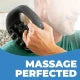 Mini Rolling Percussive Massager with 3-Speed Powered Spin – Rechargeable Deep Tissue Muscle Roller with Type-C Charging
