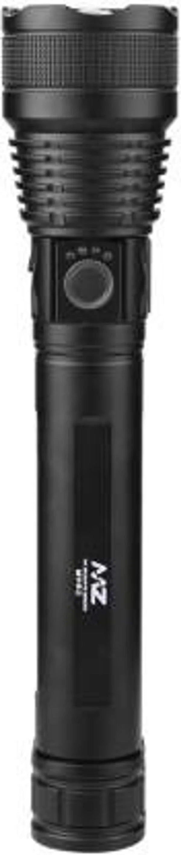 High-Power Rechargeable LED Flashlight Torch with Zoom Focus & Multiple Light Modes