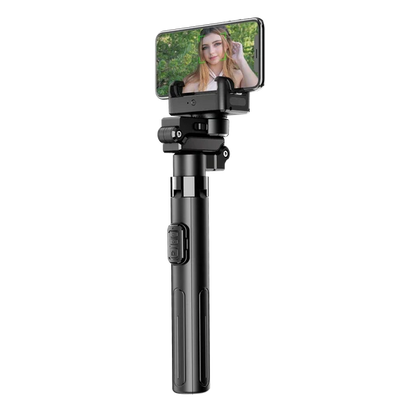 Foldable Smartphone Gimbal Stabilizer with Extendable Selfie Stick – Handheld Anti-Shake Video Stabilizer for Vlogging & Reels