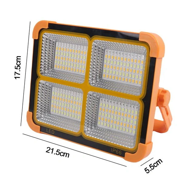 High-Power LED Flood Light with Stand | IP66 Waterproof Outdoor Work Light