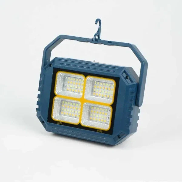 Rechargeable LED Flood Light – High-Brightness Portable Work Light with Hanging Hook & IP66 Waterproof Design