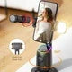 AI Auto Face Tracking Smartphone Stand with 360° Rotation – Smart Hands-Free Phone Holder for Video Recording, Live Streaming & Video Calls
